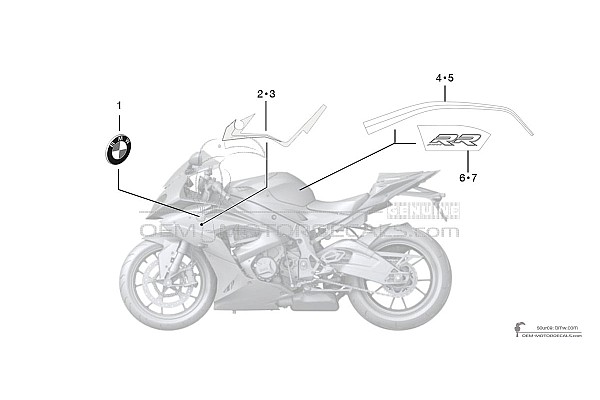 BMW S1000RR 2014 - Czarny