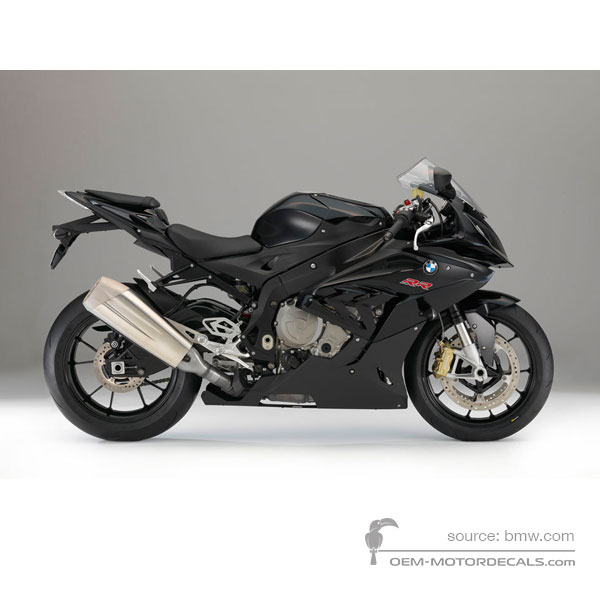 Decals for BMW S1000RR 2016 - Black • BMW OEM Decals