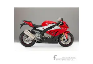 Autocollants pour BMW S1000RR 2016 - Rouge • BMW Autocollants OEM