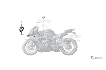 BMW S1000RR 2016 - Noir