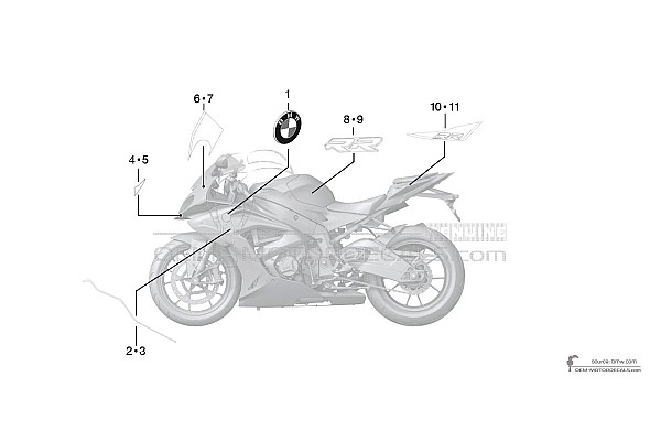 BMW S1000RR 2016 - Weiss