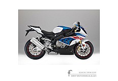 Naklejki do BMW S1000RR 2017 - Biały • BMW Naklejki OEM