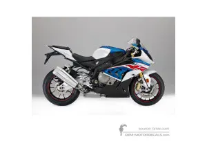 Pegatinas para BMW S1000RR 2017 - Blanco • BMW Pegatinas OEM