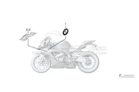 BMW S1000RR 2018 - Gris