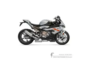 Pegatinas para BMW S1000RR 2019 - Plata • BMW Pegatinas OEM