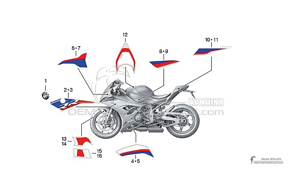 BMW S1000RR 2019 - Biały