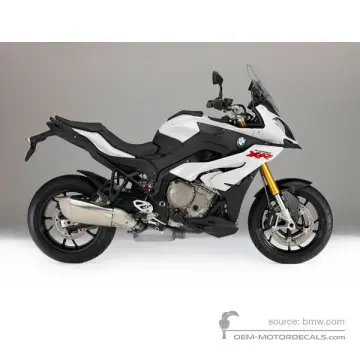 BMW S1000XR 2015 - Blanc - Light-white uni