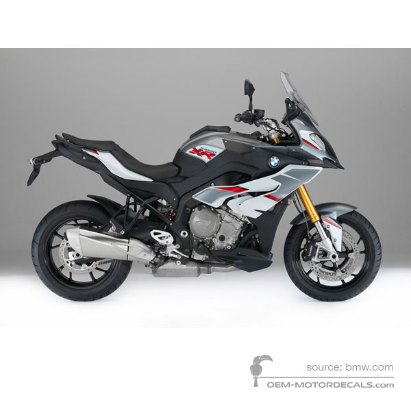 Adesivi per BMW S1000XR 2016 - Grigio • BMW Adesivi OEM