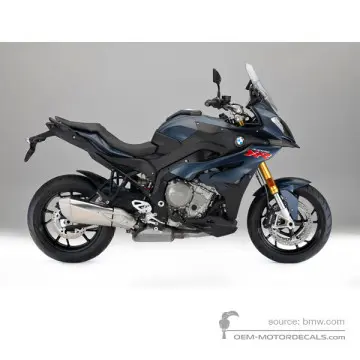 BMW S1000XR 2017 - Blauw - Ozean-blau metallic matt