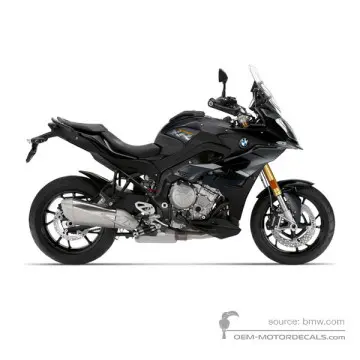 BMW S1000XR 2019 - Czarny - Black storm metallic
