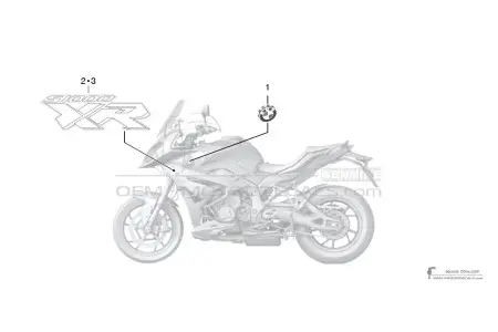 BMW S1000XR 2015 - Red
