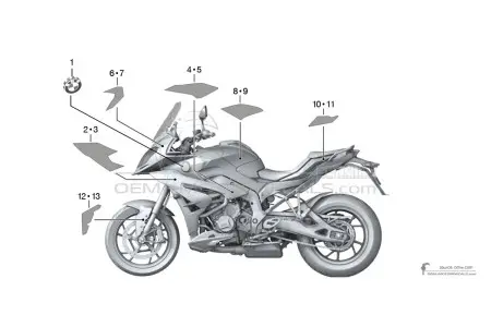 BMW S1000XR 2017 - Gray