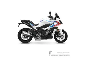 Aufkleber für BMW S1000XR 2023 - Weiss • BMW OEM-Aufkleber