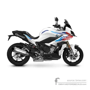 BMW S1000XR 2022 - Blanco - Light white / M Motorsport