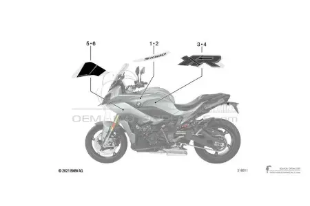 BMW S1000XR 2022 - Nero
