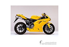 Pegatinas para Ducati 1098 2007 - Amarillo • Ducati Pegatinas OEM