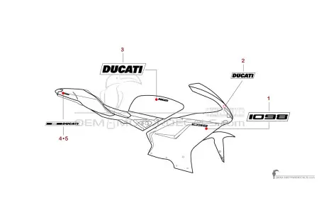 Ducati 1098 2007 - Rojo
