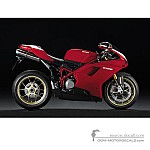 Ducati 1098 R 2009 - Rood