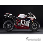 Ducati 1098 R BAYLISS LIMITED EDITION 2009 - Wit