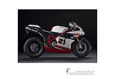 Stickers voor Ducati 1098 R BAYLISS LIMITED EDITION 2009 - Wit • Ducati OEM Stickers