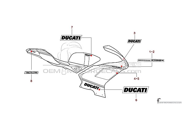 Ducati 1098 S 2007 - Red