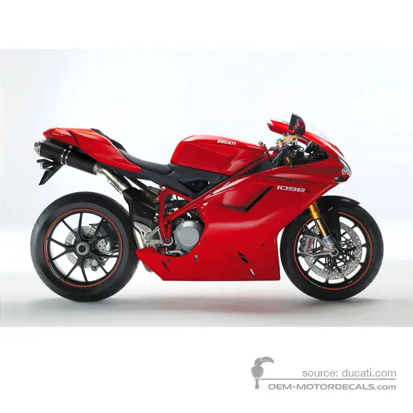Ducati 1098 S 2008 - Rouge - Ducati Red
