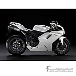 Ducati 1198 2009 - Weiss