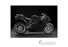Autocollants pour Ducati 1198 S 2009 - Noir • Ducati Autocollants OEM