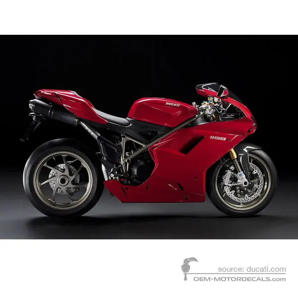 Ducati 1198 S 2010 - Czerwony - Ducati Red