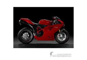 Adesivi per Ducati 1198 SP 2011 - Rosso • Ducati Adesivi OEM