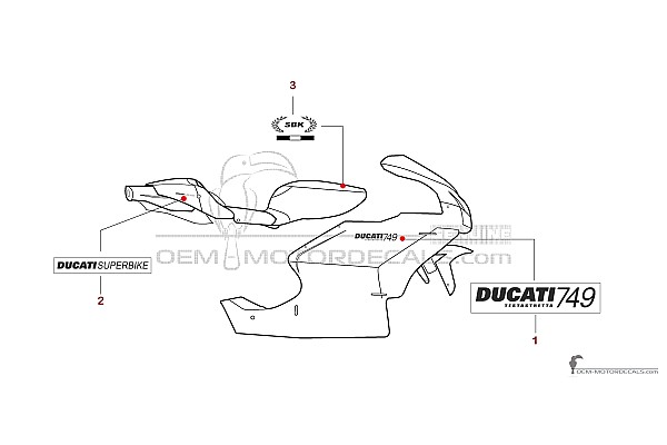 Ducati 749 2003 - Rosso