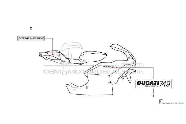 Ducati 749 2003 - Jaune