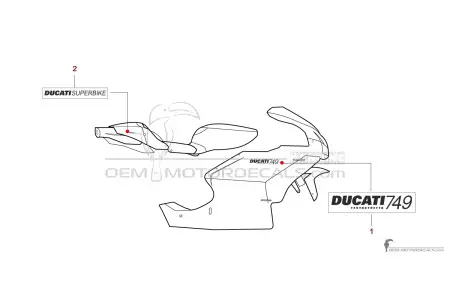 Ducati 749 2004 - Żółty
