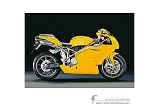 Decals for Ducati 749 2006 - Yellow • Ducati OEM Decals