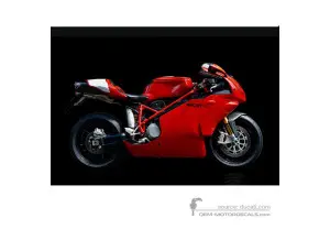 Autocollants pour Ducati 749R 2004 - Rouge • Ducati Autocollants OEM