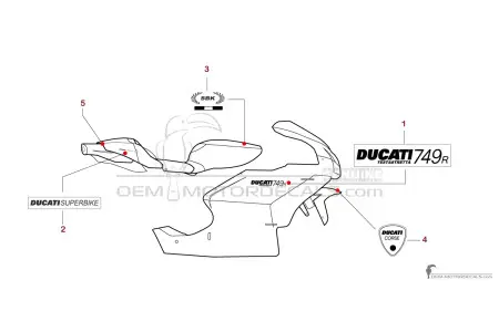Ducati 749R 2004 - Rouge