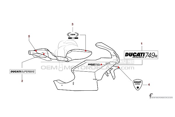 Ducati 749R 2004 - Red