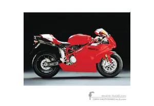 Adesivi per Ducati 749R 2005 - Rosso • Ducati Adesivi OEM