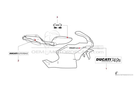 Ducati 749S 2003 - Rouge