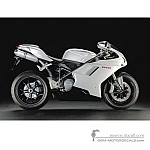 Ducati 848 2009 - Wit