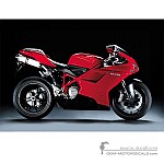 Ducati 848 2010 - Rood