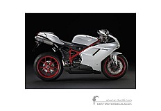 Stickers voor Ducati 848 EVO 2012 - Wit • Ducati OEM Stickers