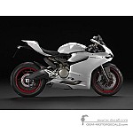 Ducati 899 PANIGALE 2015 - Blanc