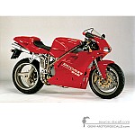 Ducati 916 1994 - Rood