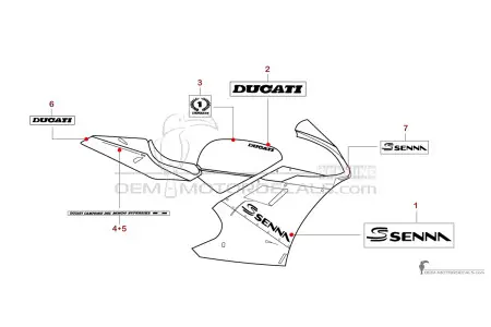 Ducati 916 SENNA 1995 - Grau
