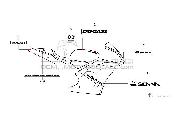 Ducati 916 SENNA 1997 - Argento