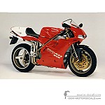 Ducati 916SP 1994 - Rood