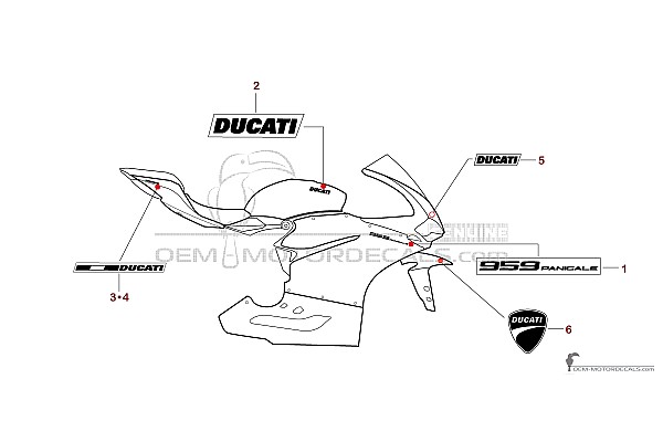 Ducati 959 PANIGALE 2016 - White