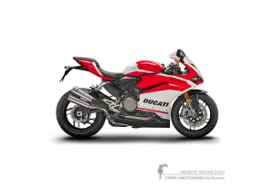 Aufkleber für Ducati 959 PANIGALE 2018 - Rot • Ducati OEM-Aufkleber