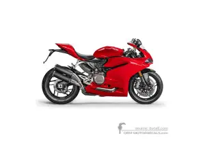 Aufkleber für Ducati 959 PANIGALE 2019 - Rot • Ducati OEM-Aufkleber